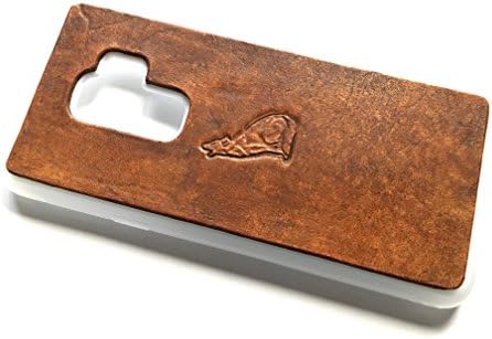 Leather Galaxy S8 Plus Case | Coyote | The Lodgepole Case | Handmade 6.2" Hard Back Slim Fit Silicone Edges Protective Cowhide Multiple Color Choices