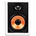 Micca M-8S 8 Inch 2-Way in-Wall Speaker with Pivoting 1" Silk Dome Tweeter (Each, White) primary