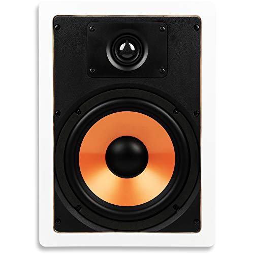 Micca M-8S 8 Inch 2-Way In-Wall Speaker with Pivoting 1