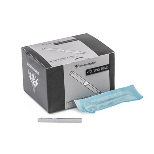 Box of 50 Plastic Disposable 8mm (0g) Receiving Tubes â€” Price Per Box