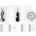 BCP Multi Function Invisible Non-Trace Hardwall Drywall Hanger Hook for Picture Wedding Photo Frame Clock Bag Mirror with Case
