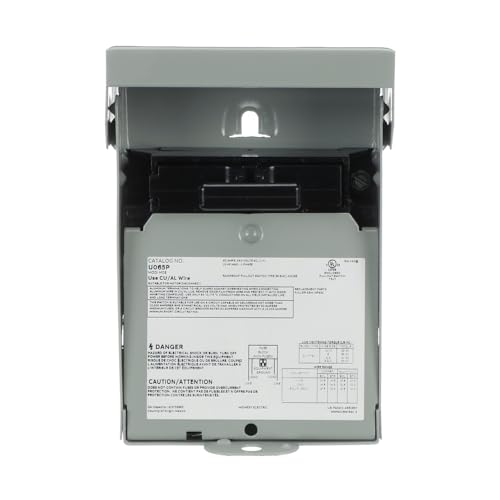 Photo 1 of MIDWEST U065P • Weatherproof Non-Fusible AC Disconnect Switch • Metallic Non-Fused • AC Disconnect • 60A 240V • 1 Phase N3R • Horsepower Rated