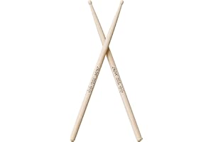 DIDA Drum Sticks, Drumsticks for Drum, Maple Wood Drumsticks, Wood Tip Drum Stick for Drums, Drum Stick for Musical Instrument Percussion, Drumstick for Kids and Beginners (1 Pair, 5B)