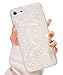 Dailylux Case for iPhone 8, iPhone 7, Glitter Pearly-Lustre Semi-Transparent Shell Protective Phone Case with Soft Back Cover for iPhone 7/8 4.7