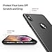 CASEKOO iPhone Xs Case/iPhone X Case, Ultra Thin Slim Fit, Hard Matte Finish Comfortable Touch Anti-Scratch Cover for iPhone Xs (2018) / iPhone X (2017) [Shell Series]-Space Black