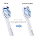 Replacement Brush Heads for Philips Sonicare ProtectiveClean Toothbrush,fit DiamondClean Plaque Control Gum Health HealthyWhite FlexCare Sonic Electric Handles by HSYTEK 6 Pack