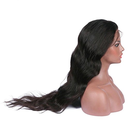 HOT SALE!!!WuyiMCurly Wig Glueless Full Lace Wigs Black Women Indian Remy Human Hair Lace, Heat Resistant Womens Fashion Natural Full Curl Wig For Women Cosplay Party Daily Use (Black) - Thumbnail 6