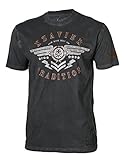 Xzavier Men's Dirty Dyed Graphic T-Shirts