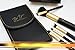 BEST 5 Piece Travel Makeup Brush Set + Bonus Compact Mirror Case - - GUARANTEED