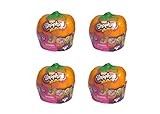 Shopkins Halloween Pumpkin 4 Pack (2 units per pumpkin) Limited Edition