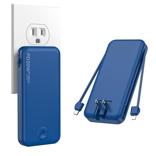Nusyddy 10000mAh Portable Charger Navy