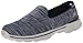 Skechers Performance Women's Go Walk 3 Fitknit Extreme Slip-On Walking Shoe,Navy/Gray,8.5 M