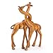 Gifts & Decor Romantic Intertwined Kissing Giraffe Figurines Statue