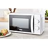 Tower T24034WHT 20 Litre 700W Manual Microwave with 5 Power Levels and a 35 Minute Timer, White