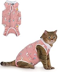 ANWA Cat Recovery Suit - Breathable Cat Surgery