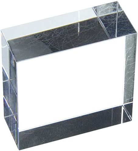 Mirart Clear Acrylic Cube (4-3/4" x 4-3/4" x 2")