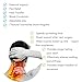 Mello Black Neck Pain Relief - Health Magnet Physical Therapy for Migraines Headache - Chronic Neck Stiffness Brace-Soft Cervical Support Collar - Comfortable Air, Car Travel