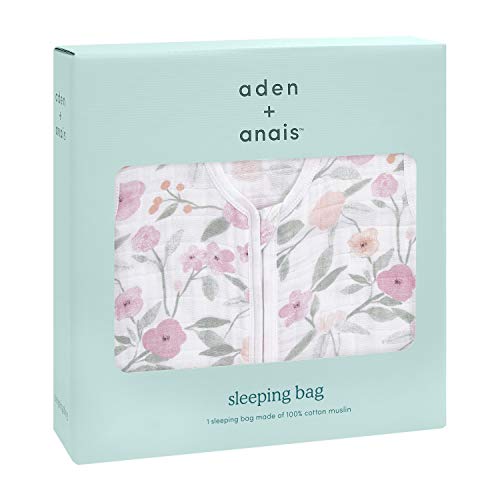 aden + anais Baby Sleeping Bag, 100 Cotton Muslin, Wearable Swaddle