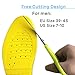 Kalevel 2 Layer Height Increase Insole Increasing Inserts Shoe Height Lift Taller Insoles Heel Elevation Cushion 2 Inch Heel Shoe Lifts Insert Breathable for Men (Size 7-10, 2 Inch)