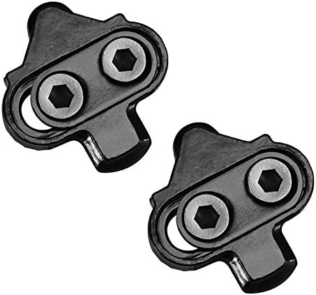 LANNIU Mountain Bike Cleats,Compatible with Shimano SPD SM-SH51 Cleats, Fit SPD Clipless Pedals Cycling Shoes.Outdoor Indoor Spinning Bicycle Cleat Set