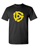 THE GOOZLER - DJ 45 RPM ADAPTER - Mens Cotton T-Shirt