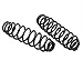 Polaris Genuine Accessories 05-08 Polaris SPORTS500H Heavy-Duty Front Suspension Springs (Black)
