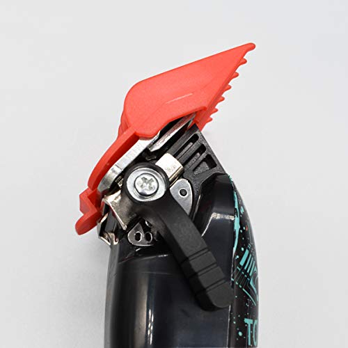 ZEROKIWI Professional Hair Clipper Guide Combs, 8 Packs Cutting Guide Combs, 8 Lengths 8 Random Color-Assorted Guard Combs Attachment 1/8\