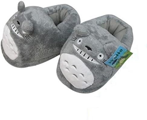 Anime My Neighbor Totoro slipper cartoon Plush Indoor Bedroom Winter Warm Slipper 11"