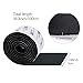 Shintop Felt Tape DIY Adhesive Heavy Duty Felt Strip Roll Cut into Any Shape to Protect Your Hardwood and Laminate Flooring, 1.96 x 39.3 Inches (Pack of 2, Black)