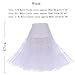 DRESSTELLS 50s Petticoat Skirts, Women Vintage Tutu Underskirt, 1950s Pinup Rockabilly Halloween Petty Coat Crinoline 2023, Retro Tulle Half Slip Ivory XL