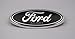 FORD F-150 2004-2014 BLACK OVAL FRONT GRILLE GRILL 9 INCH LOGO 4L3Z-1542528-AB