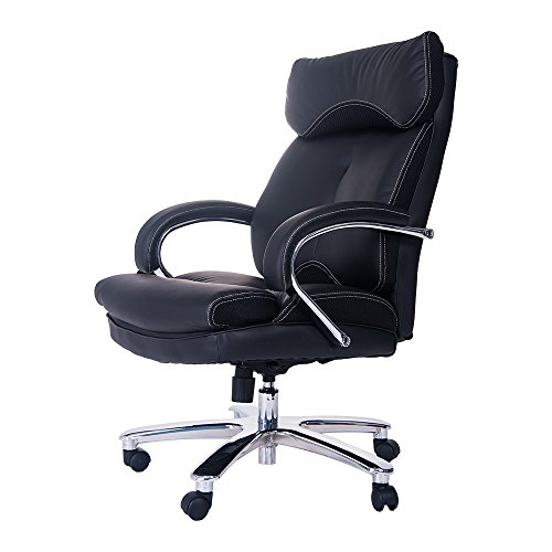 Merax-Deluxe-Series-Big-and-Thick-Padded-Heavy-Duty-Office-Chair-with-Big-Steady-Base-Black