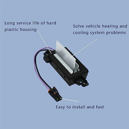 AC Blower Control Module Heater Blower Resistor Replacement for Chevy