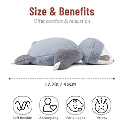 Niuniu Daddy Sloth Weighted Stuffed Animals with