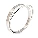 Baoli Titanium 18k Gold 2 Women's Plain Bangle Bracelet Together