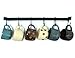Wall-Mounted Wrought Iron Mug Rack, 24.5