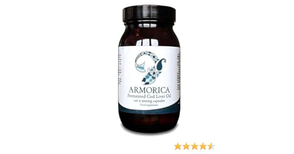 Armorica Aceite de hígado de bacalao fermentado (cápsulas de 120 x ...