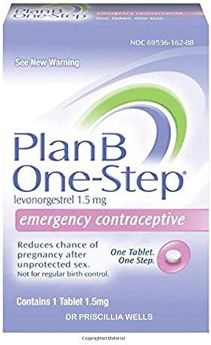 Plan B One-Step: Reduces Chances of Pregnancy after Unprotected Sex Paperback – 31 Oct 2018