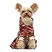 Fitwarm Hooded Dog Dresses Coats Hoodies Pet Clothes Cat Pullover Small