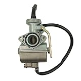 Glixal ATMTADB103 20mm Carburetor 50cc 70cc 90cc 110cc 125cc 135 PZ20 Carb ATV Dirt Bike Quad Go-kart Taotao Sunl Roketa Coolster Kazuma Peace Baja