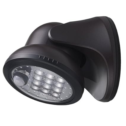 Fulcrum 20034-107 Wireless 12 LED Porch Light (Bronze)