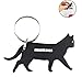 Munkees Cat Bottle Opener Keychain, Mini Pet Kitten Can Opener Key Ring, Small Pocket Lightweight Kitty Beer & Wine Cap Opener for Men, Women, Bartenders, Waiters