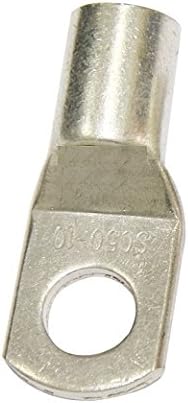 20Pcs Pack SC16-6 Tinned Copper Lug Terminals with 1/4" Stud for 6 AWG Battery Cable