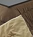 Nishikawa Sangyo Co. Reversible Kotatsu 80 Square Use (Kakebuton) Brown/Beige ABR0508011-BR