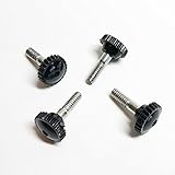 King Marine Round Nylon Head Black 304 SS - 4