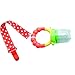 Pacifier | Dummy clips holder for baby pacifiers, soother, binky. Personalized design baby boy and girls with strong leash chain to hold soothie. Now with animal pacifier strap design & FREE E-BOOK