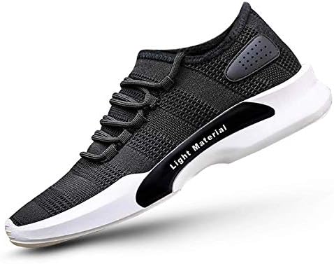 Men' S Mesh Black/Grey Running Sports Walking Casual Sneakers Shoes
