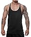 Manstore Men's Gym Stringer Tank Top Bodybuilding Athletic Workout Muscle Fitness Vest
