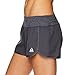 Reebok Women's Running Shorts, Relaxed Fit and Mid-Rise Waist Training Shorts w/ Liner - 3 1/4 Inch Inseam