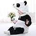 IDGIRL Unisex-baby Winter Flannel Romper Panda Outfits Suit Panda 70CM Panda 3-5 Months